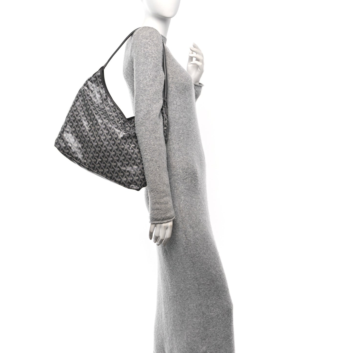 Goyardine Boheme Hobo Grey