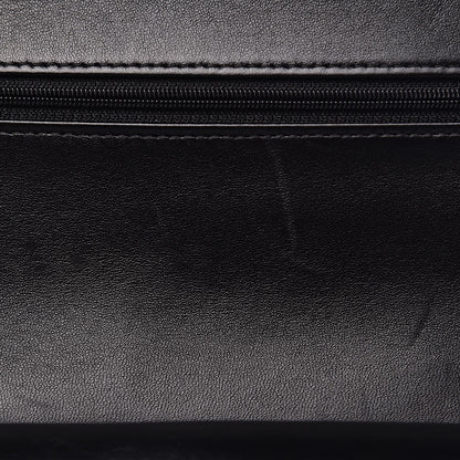 Chanel Lambskin Quilted Jumbo Double Flap Black 9 of 17
