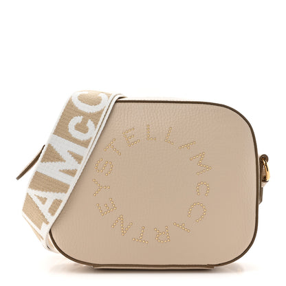 Stella McCartney Grainy Alter Mat Studded Logo Small Camera Bag Cream 1 of 11