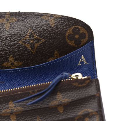 Louis Vuitton Monogram Emilie Wallet Blue 7 of 10