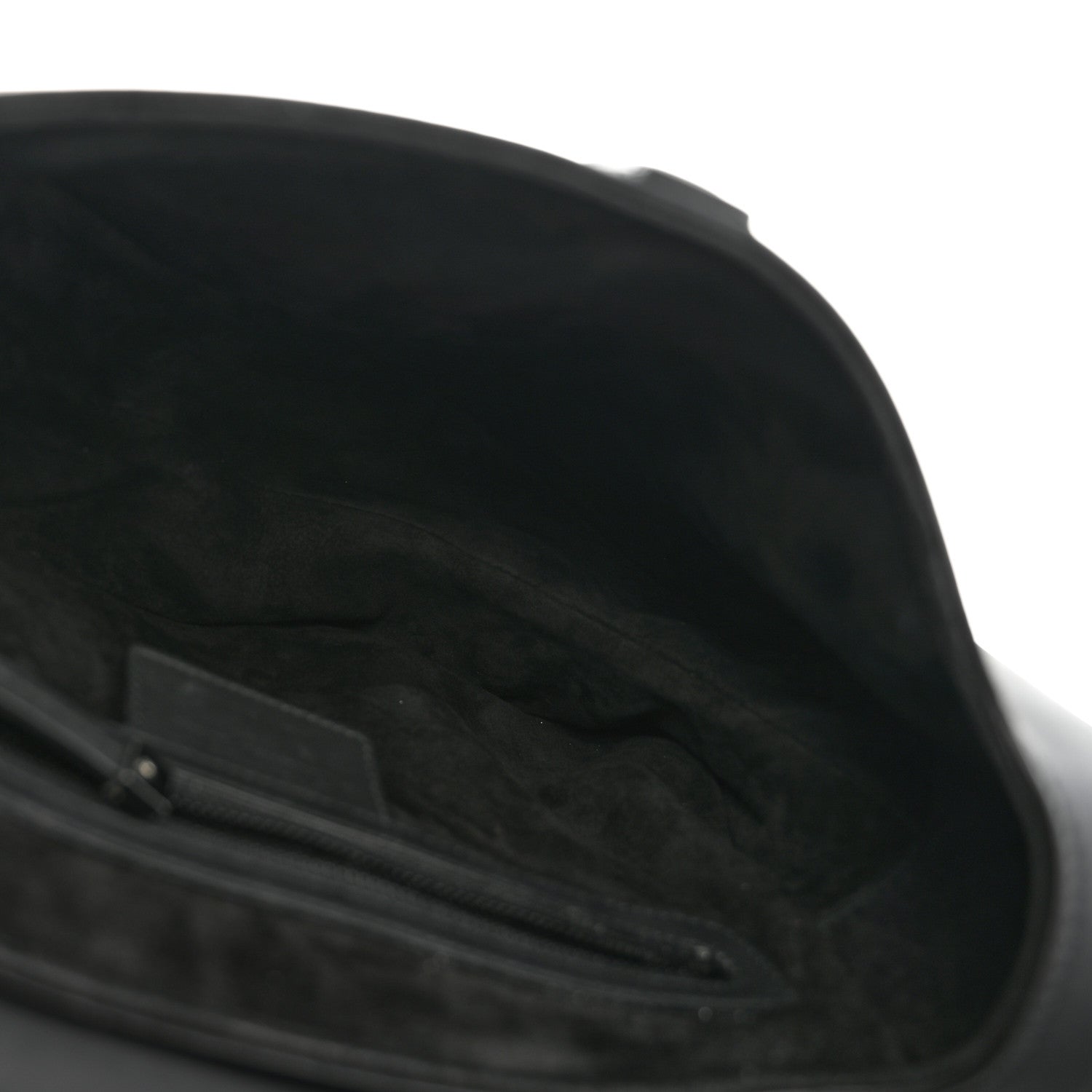 Christian Dior Ultra Matte Calfskin Saddle Bag Black 5 of 13