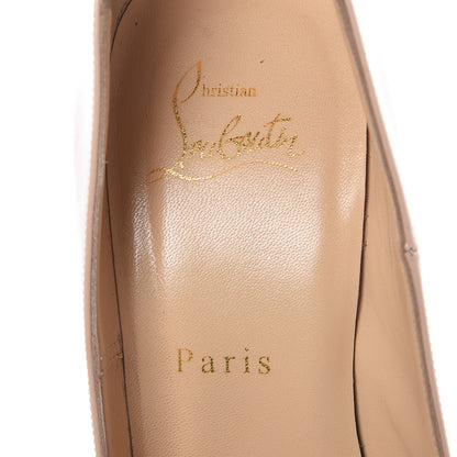 Christian Louboutin Patent So Kate 120 Pumps 37 Nude 9 of 12