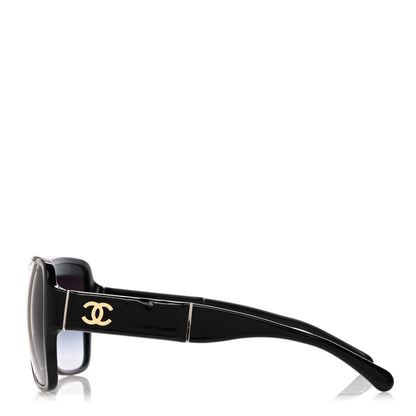 Chanel Square Summer CC Sunglasses 5230-Q Black 3 of 8