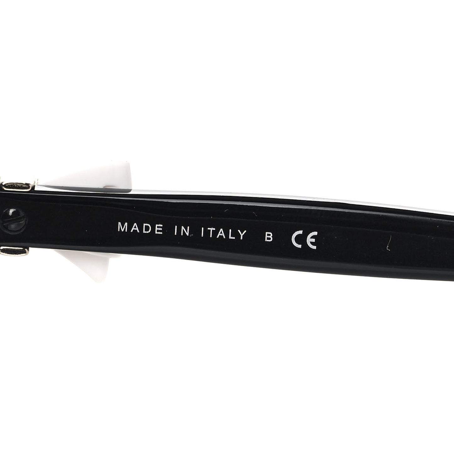 Acetate CC Bow Sunglasses 5171 Black White