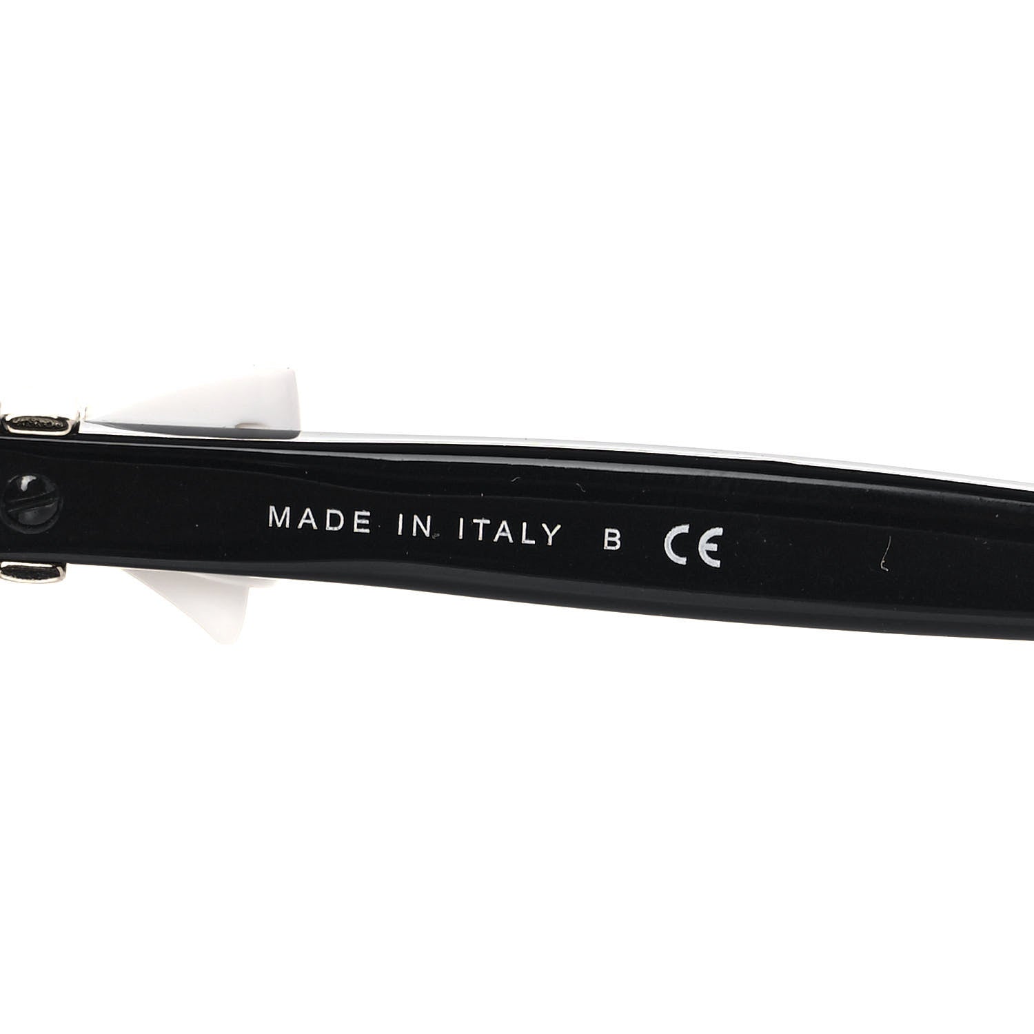 Chanel Acetate CC Bow Sunglasses 5171 Black White 6 of 9