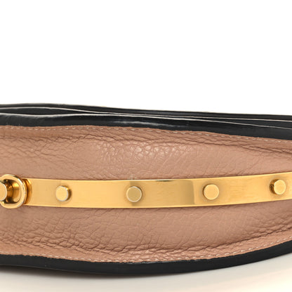 Chloe Calfskin Small Nile Bracelet Minaudiere Bag Biscotti Beige 9 of 10