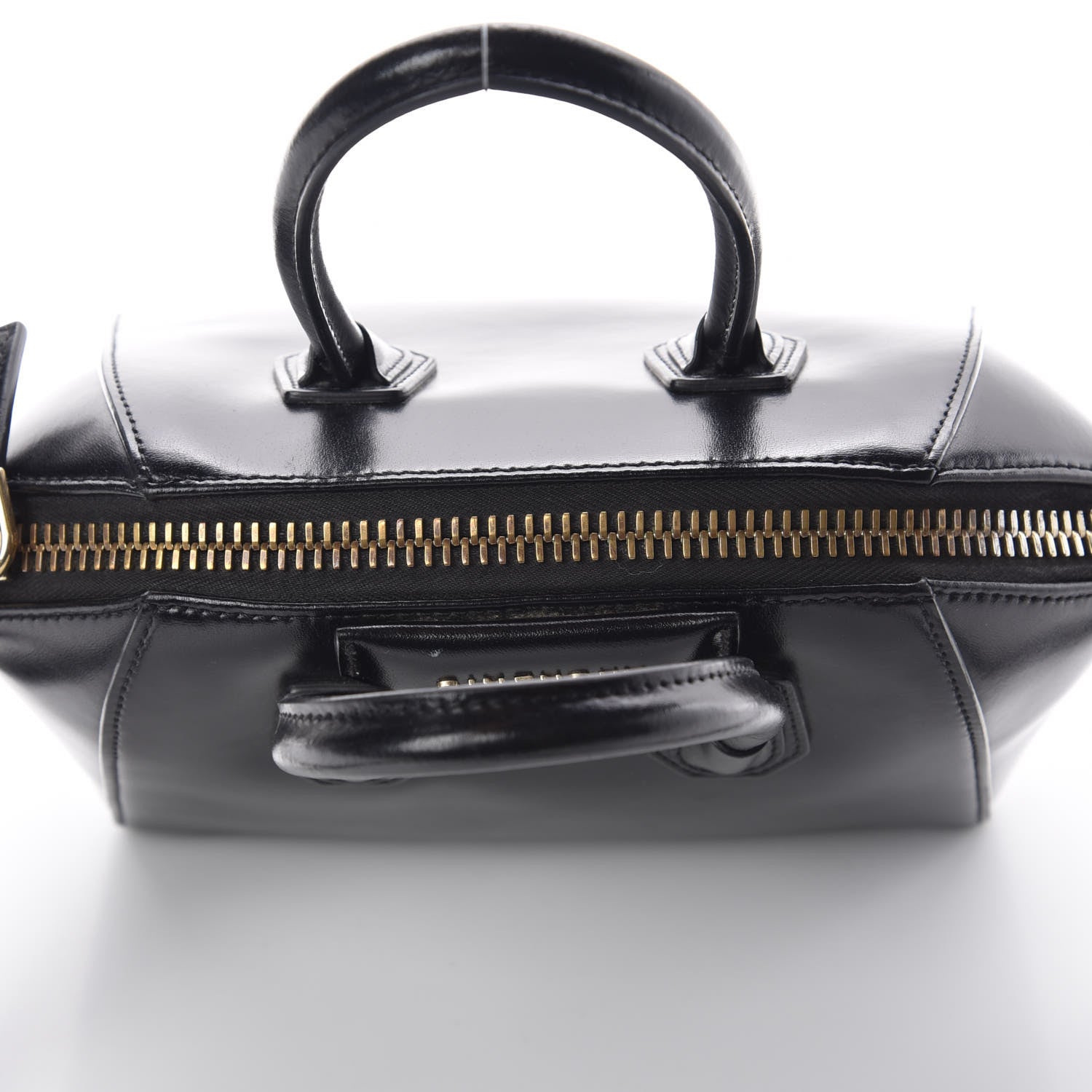 Givenchy Shiny Lord Calfskin Mini Antigona Black 11 of 18