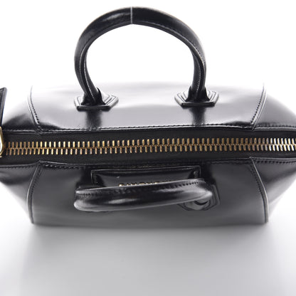 Givenchy Shiny Lord Calfskin Mini Antigona Black 11 of 18