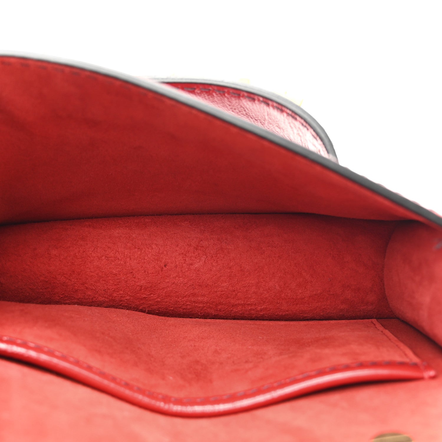 Christian Dior Calfskin J'Adior Chain Flap Bag Red 5 of 12