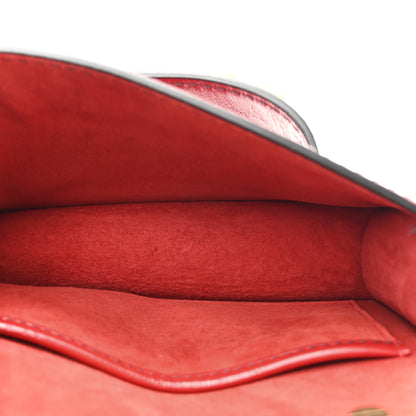 Christian Dior Calfskin J'Adior Chain Flap Bag Red 5 of 12