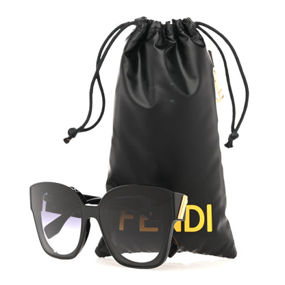 Fendi Acetate Sunglasses FE40098I Black 8 of 8