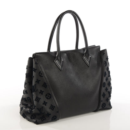 Louis Vuitton Cuir Orfèvre Tote W PM Black 3 of 7