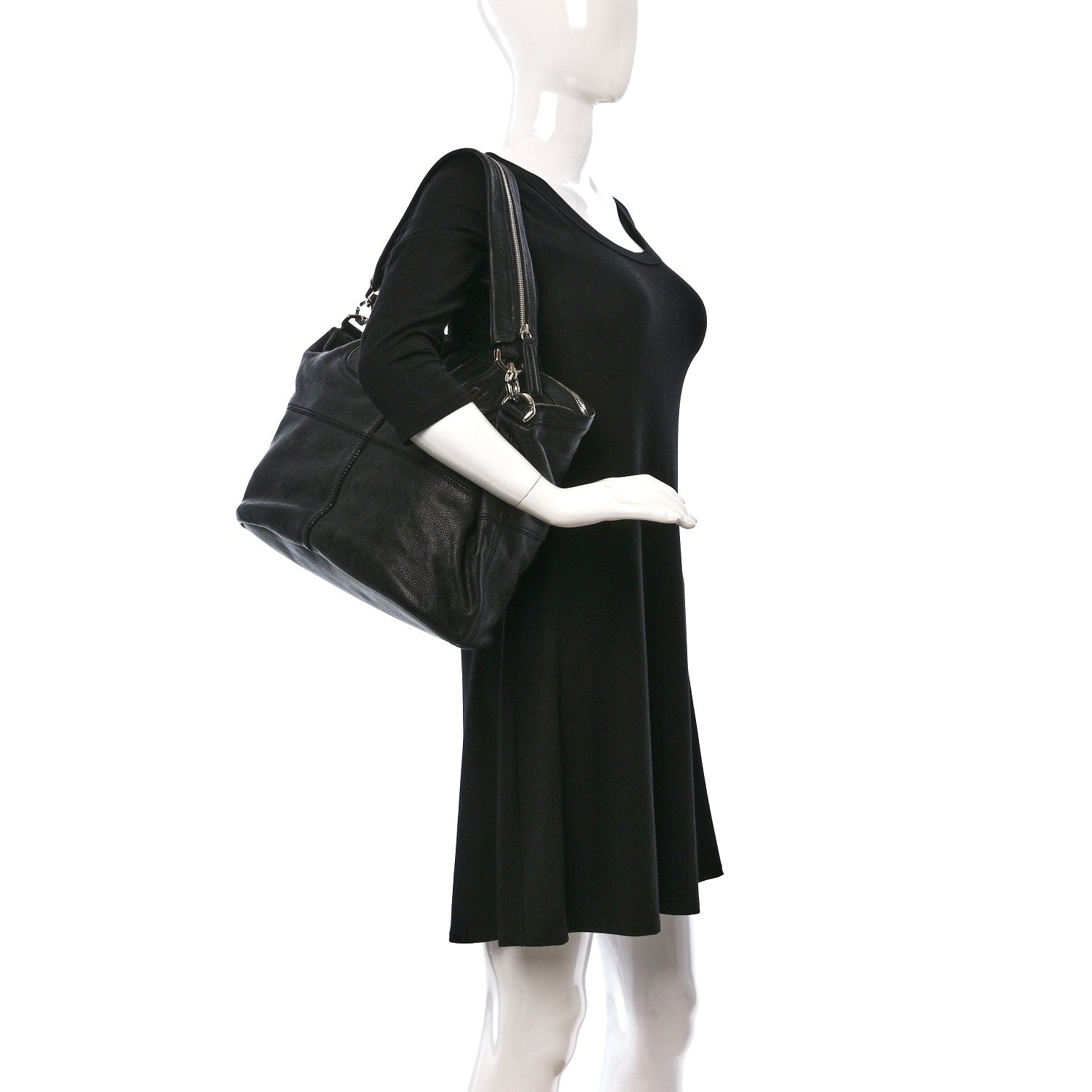Givenchy Sugar Goatskin Medium Nightingale Black 2 of 10