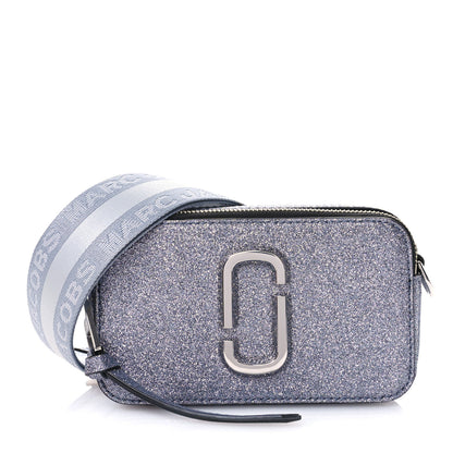Marc Jacobs Glitter The Galatic Snapshot Camera Bag Silver 1 of 11