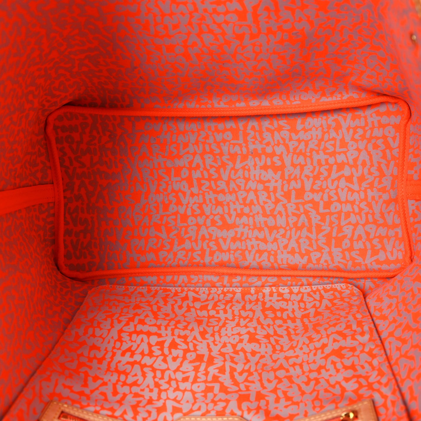 Monogram Graffiti Neverfull GM Orange