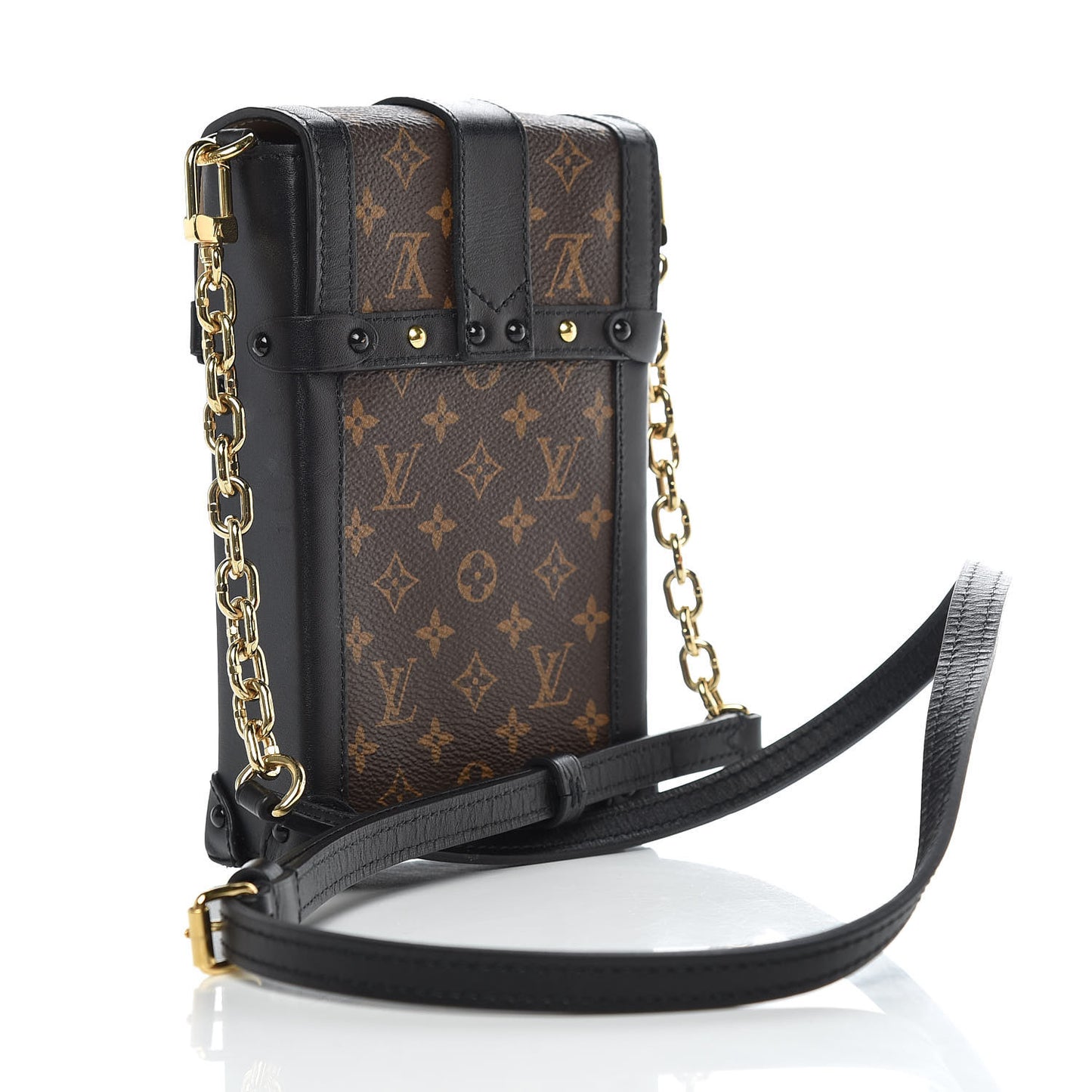 Monogram Pochette Trunk Verticale Black
