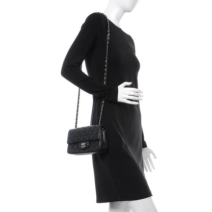 Chanel Lambskin Quilted Mini Rectangular Flap Black 2 of 8