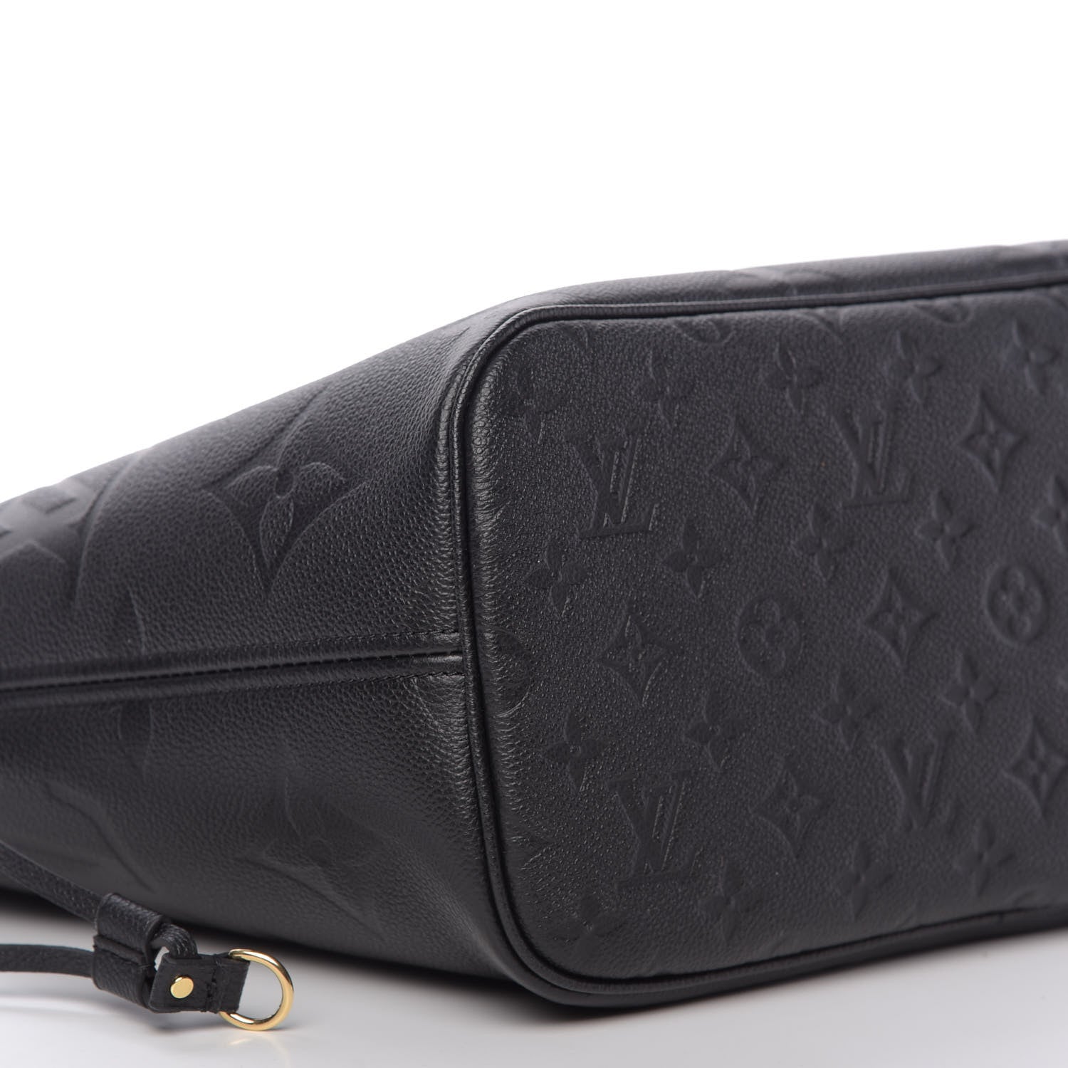Louis Vuitton Empreinte Monogram Giant Neverfull MM Black 6 of 9
