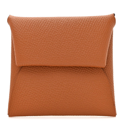 Hermes Epsom Bastia Verso Coin Purse Gold Vert Fizz 1 of 8
