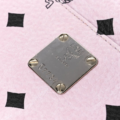MCM Visetos Mini Camera Crossbody Bag Light Pink 14 of 15