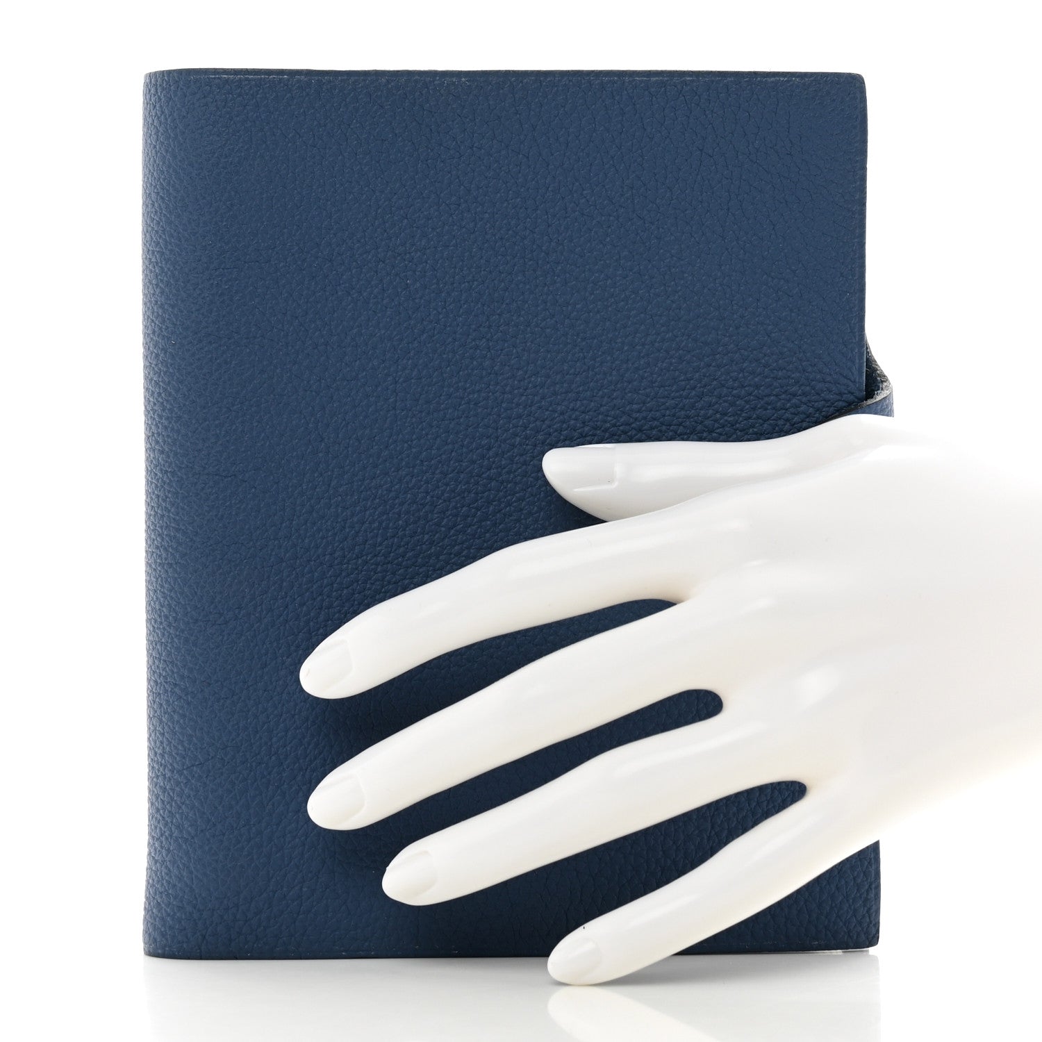 Hermes Togo Ulysse PM Notebook Cover Bleu Azur 2 of 7