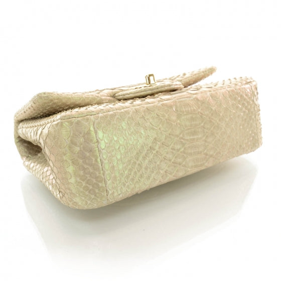 Chanel Iridescent Python Mini Flap 5 of 11