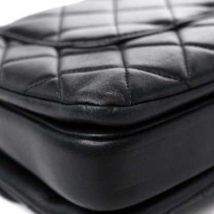 Chanel Lambskin Quilted Medium Trendy CC Flap Dual Handle Bag Black 15 of 22
