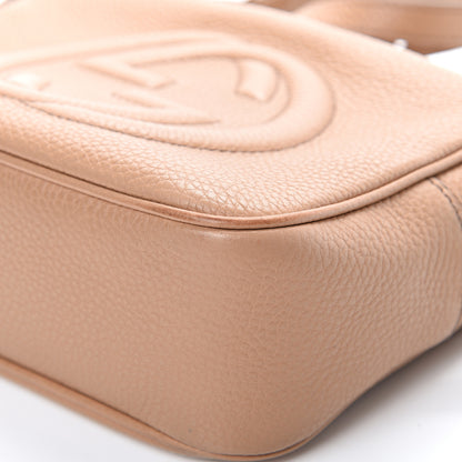 Gucci Pebbled Calfskin Small Soho Disco Bag Camelia 9 of 17