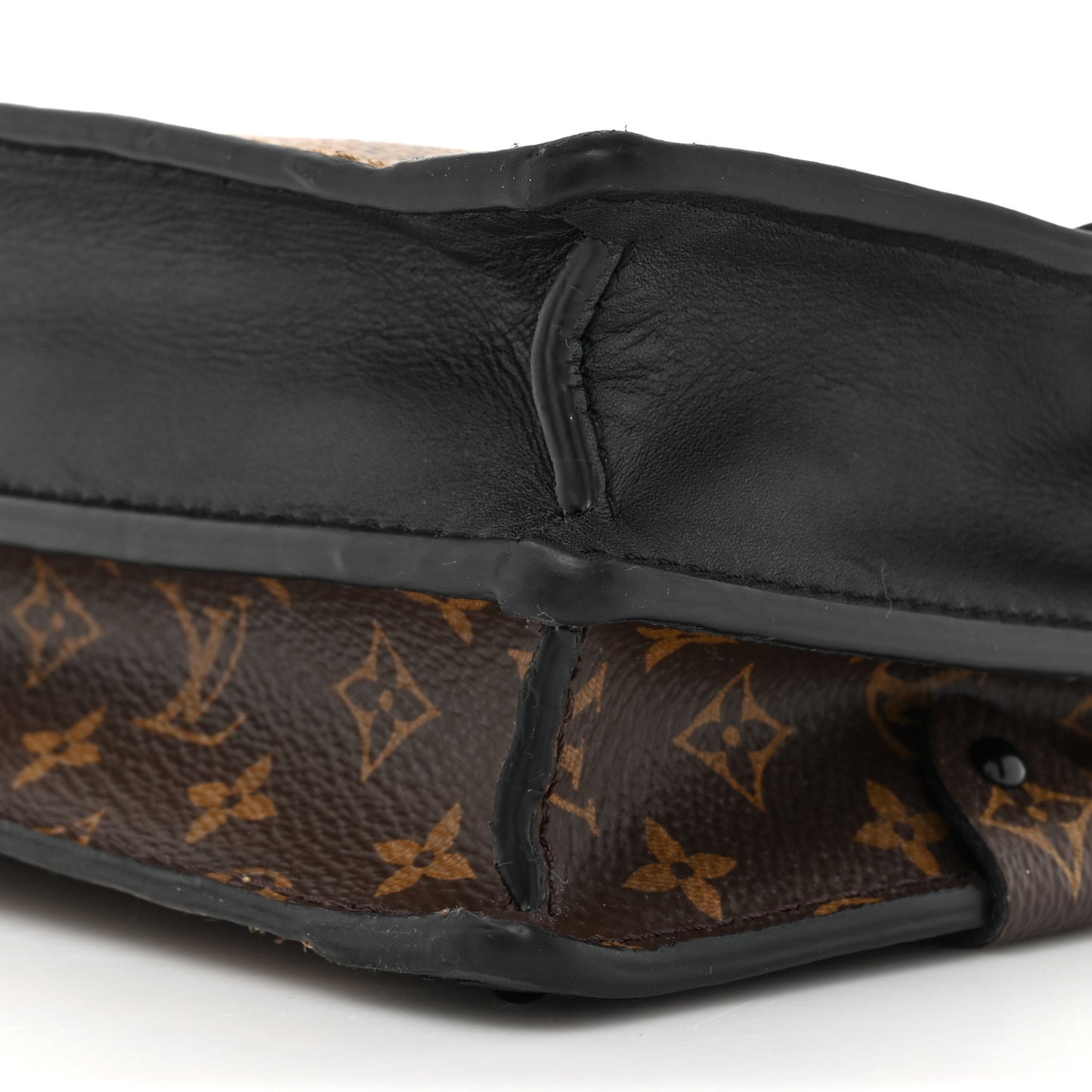 Reverse Monogram Trunk Clutch
