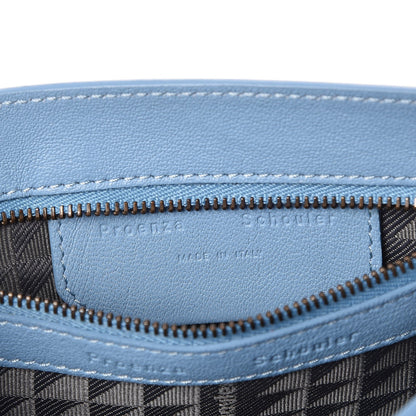 Proenza Schouler Lambskin PS1 Mini Pouch Messenger Bag Light Blue 6 of 7