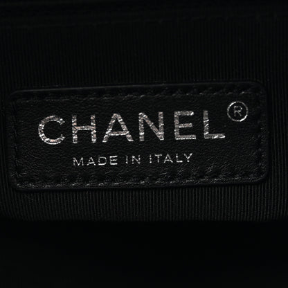 Chanel Aged Calfskin Quilted Small Gabrielle Hobo So Black 6 of 12