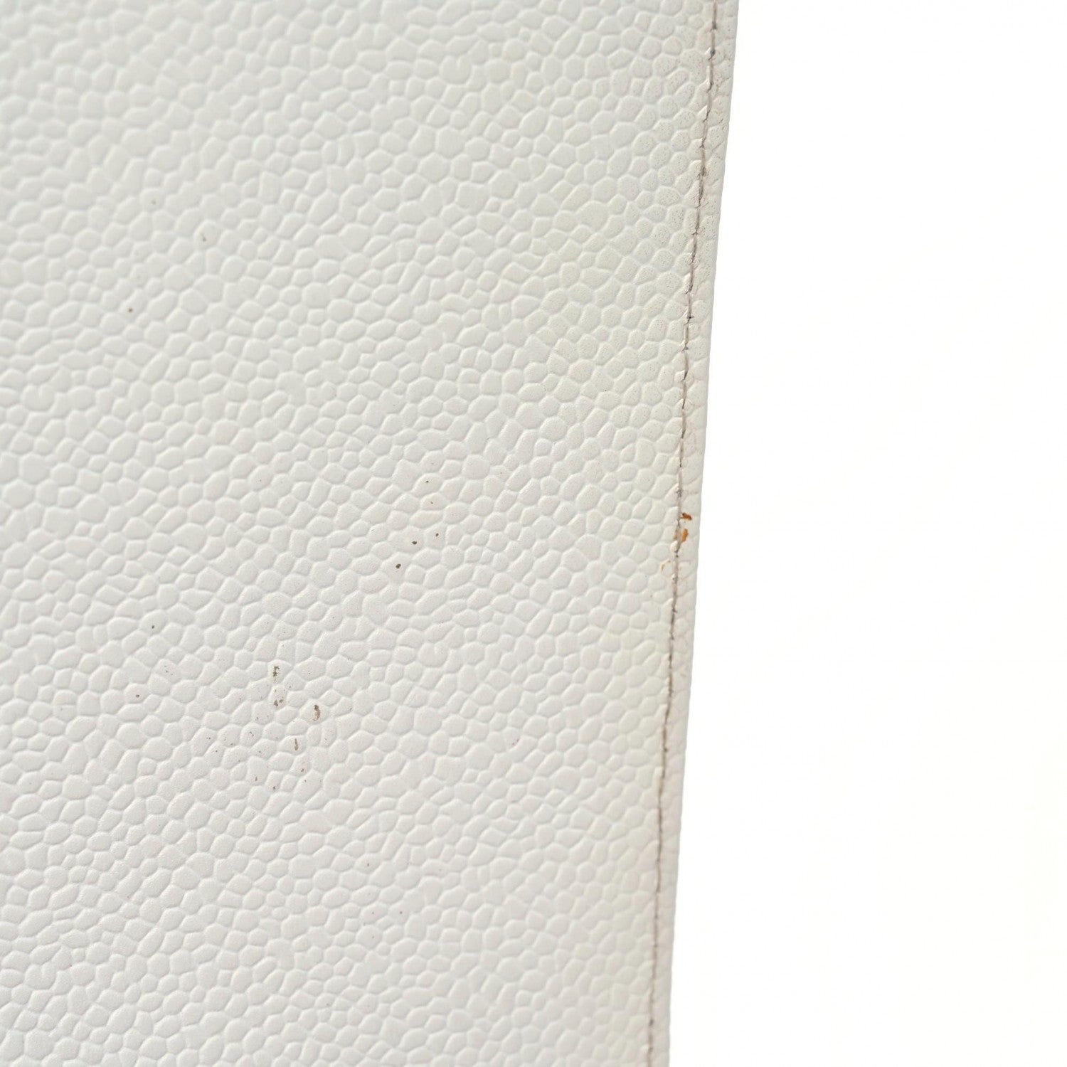 Chanel Caviar Quilted Maxi Single Flap White 12 of 22