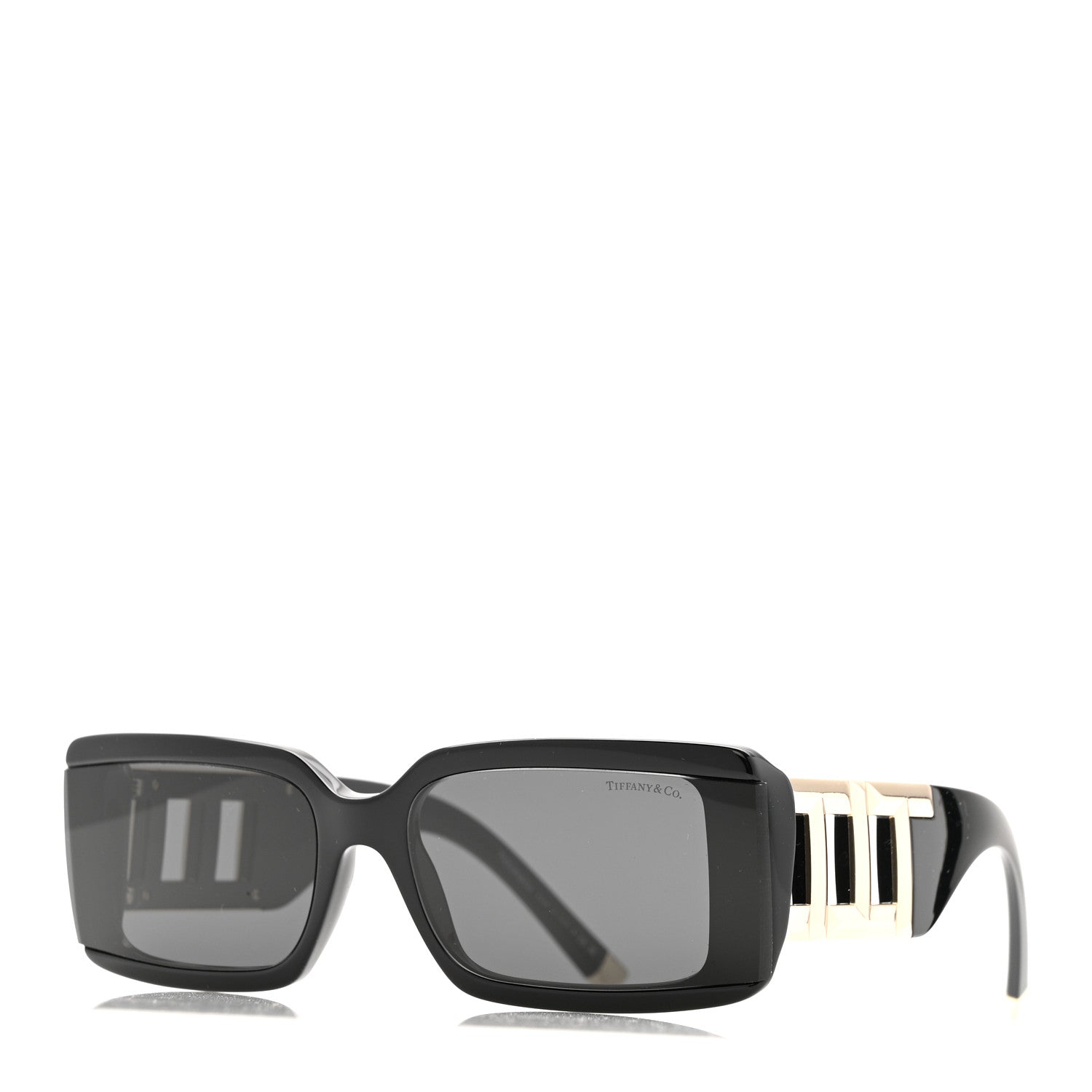 Tiffany Acetate Rectangle TF4197 Sunglasses Black 2 of 16