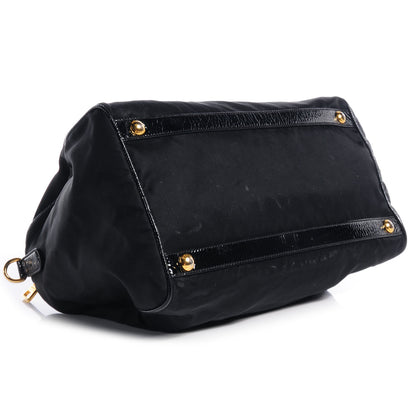 Prada Tessuto Nylon Small Tote Nero Black 4 of 11