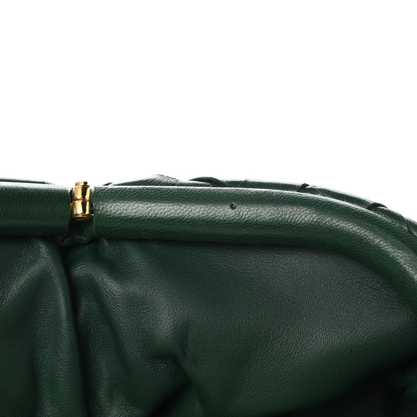 Nappa Maxi Intrecciato The Pouch Oversized Clutch Raintree