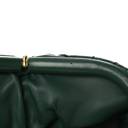 Bottega Veneta Nappa Maxi Intrecciato The Pouch Oversized Clutch Raintree 8 of 8