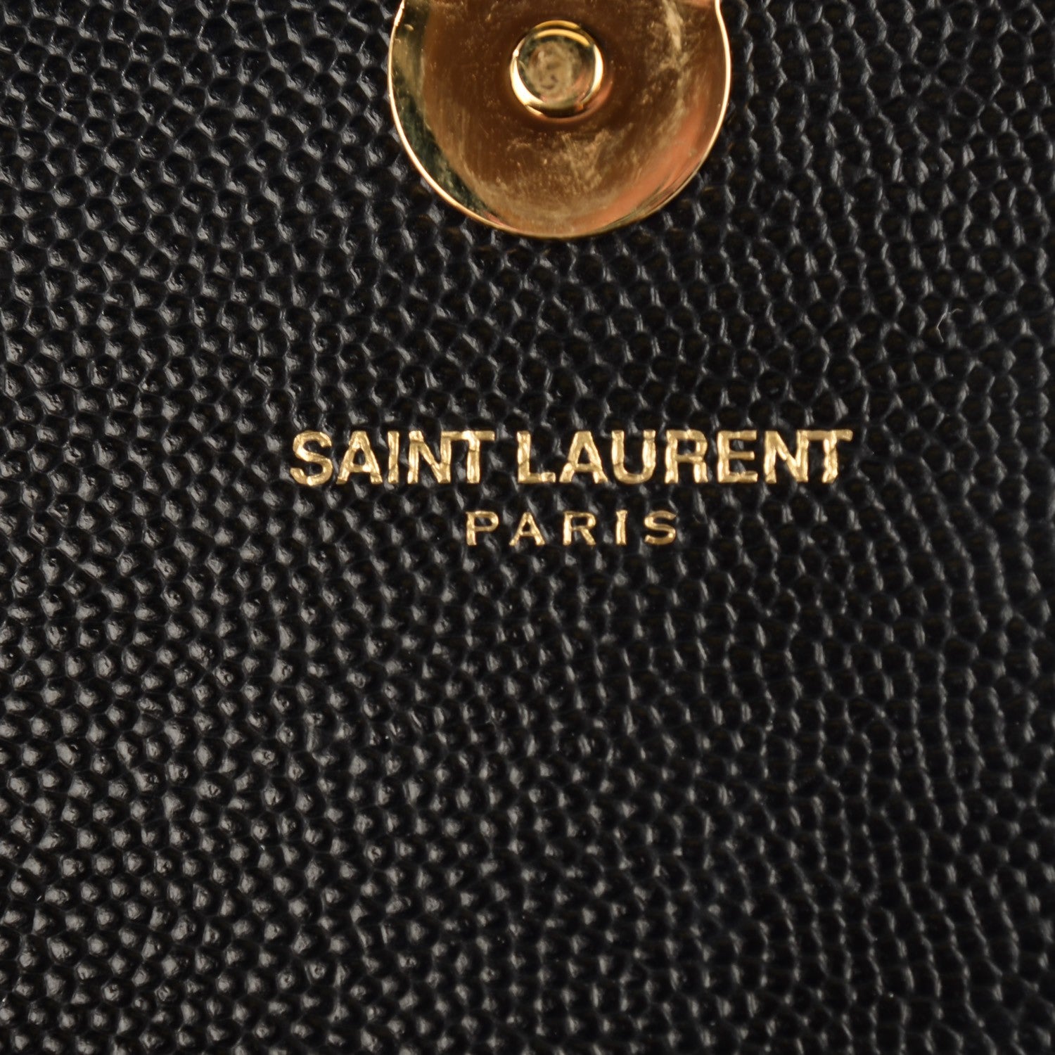 Saint Laurent Grain De Poudre Small Classic Monogram Satchel Black 6 of 9