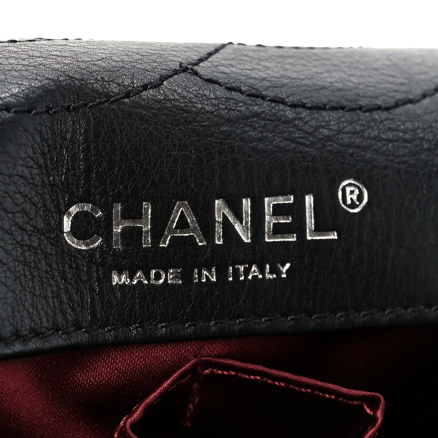 Chanel Calfskin Embossed Large Lucky Symbols Flap Black 6 of 11