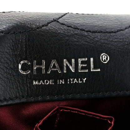 Chanel Calfskin Embossed Large Lucky Symbols Flap Black 6 of 11