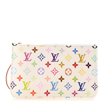 Louis Vuitton LV X TM Monogram Multicolor Neverfull Pochette White 1 of 6