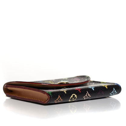 Louis Vuitton Monogram Multicolor Business Card Holder Black 4 of 8