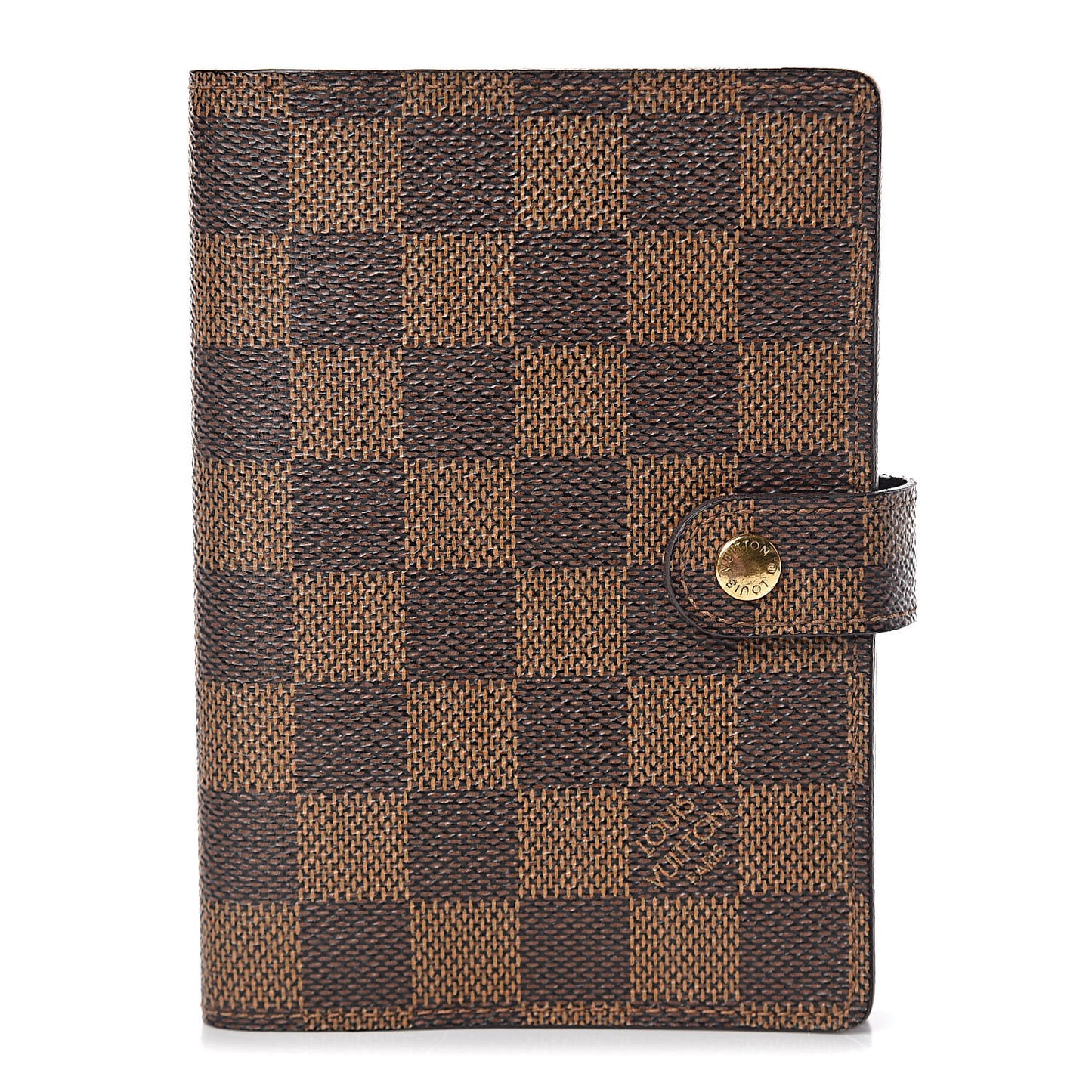 Damier Ebene Small Ring Agenda Cover