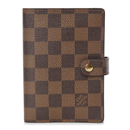 Louis Vuitton Damier Ebene Small Ring Agenda Cover 1 of 8