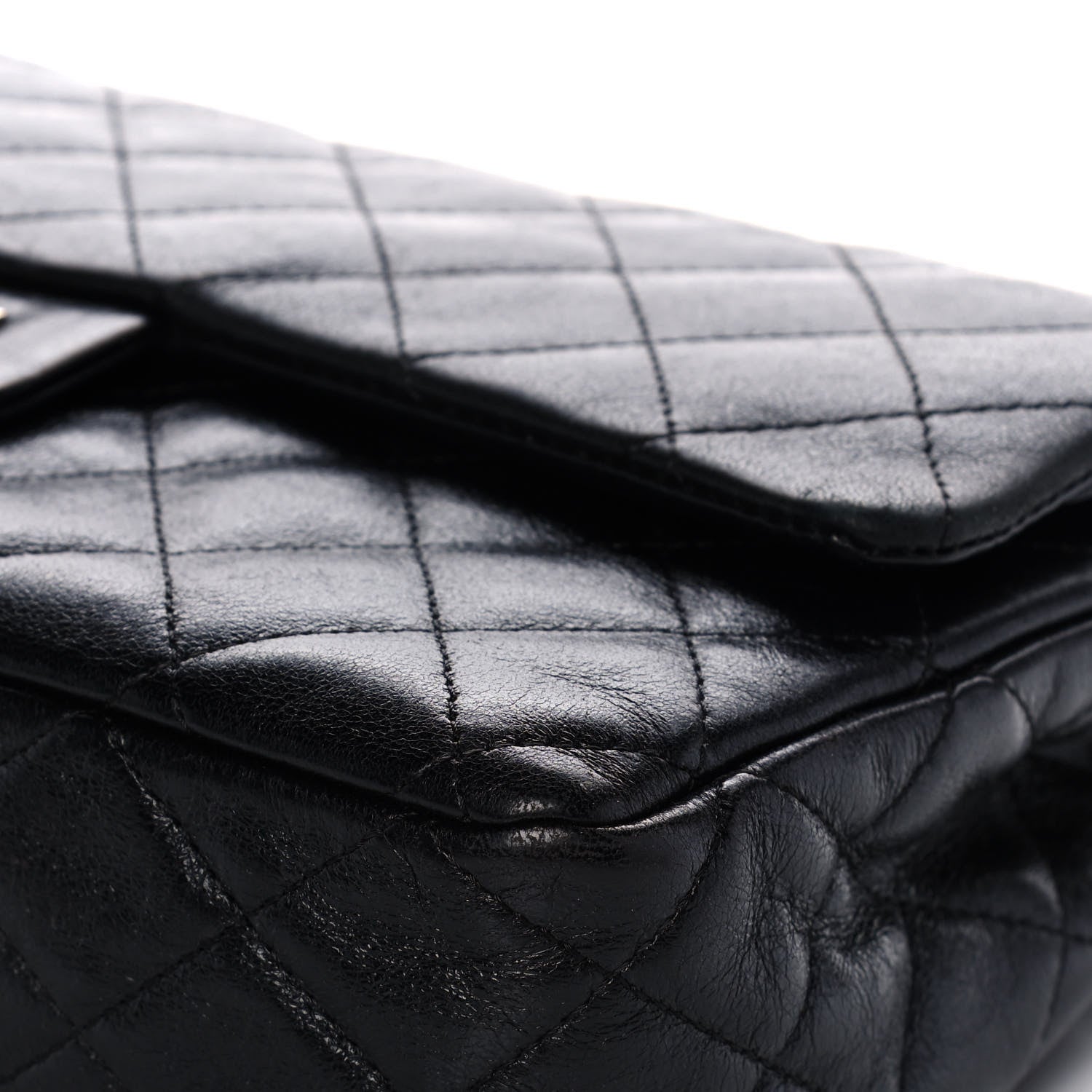 Chanel Lambskin Quilted Medium Hybrid Reissue Flap Black 10 of 14