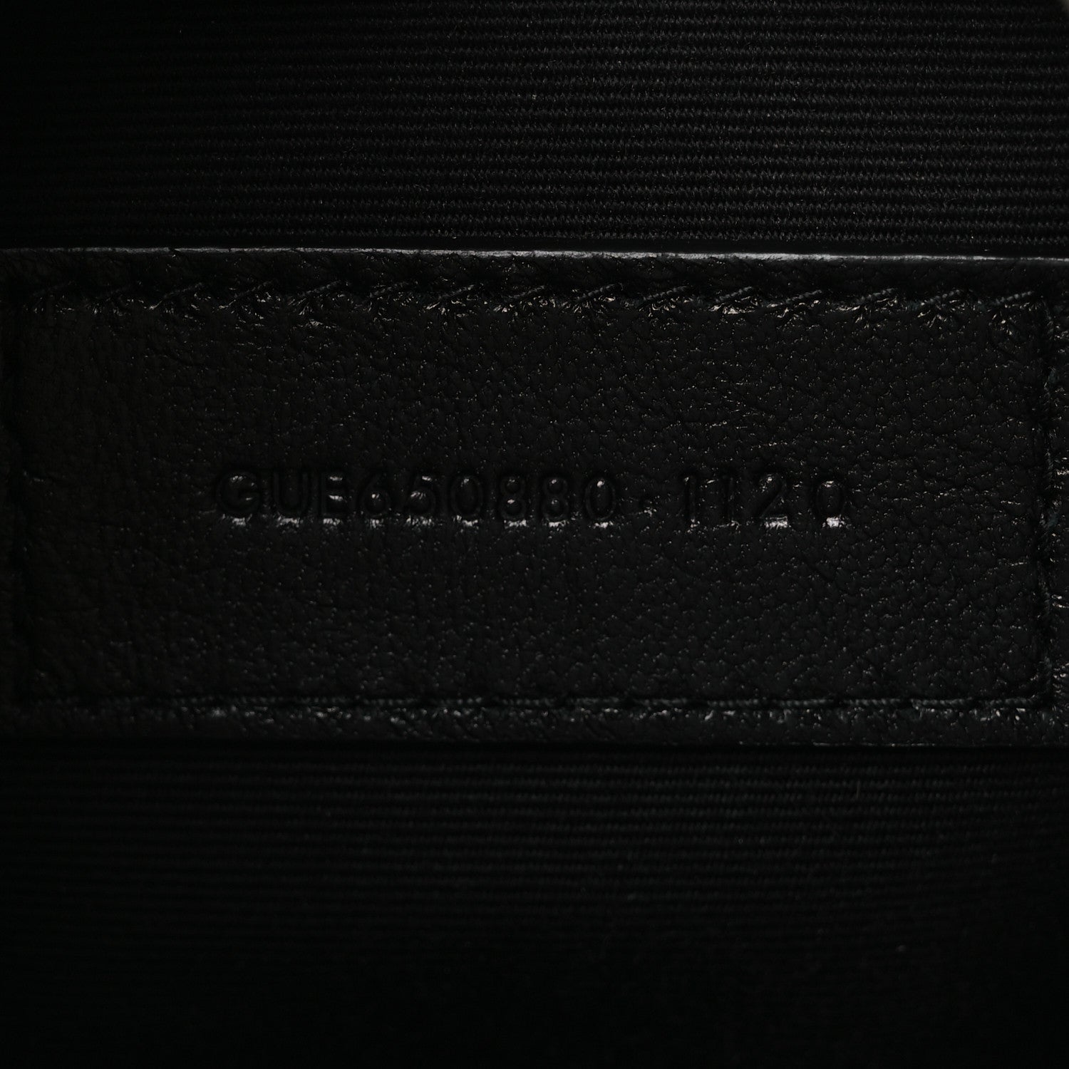Saint Laurent Lambskin Monogram Loulou Puffer Pouch Clutch Crema Soft 8 of 12