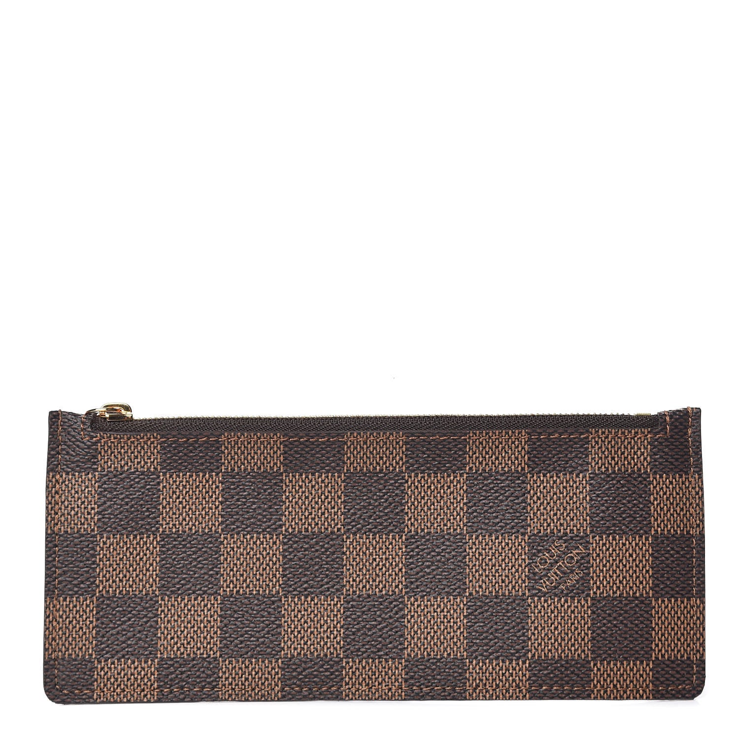 Louis Vuitton Damier Ebene Josephine Wallet Zippered Insert 1 of 7