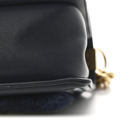 Chanel Orylag Medium Boy Top Handle Flap Navy 11 of 13