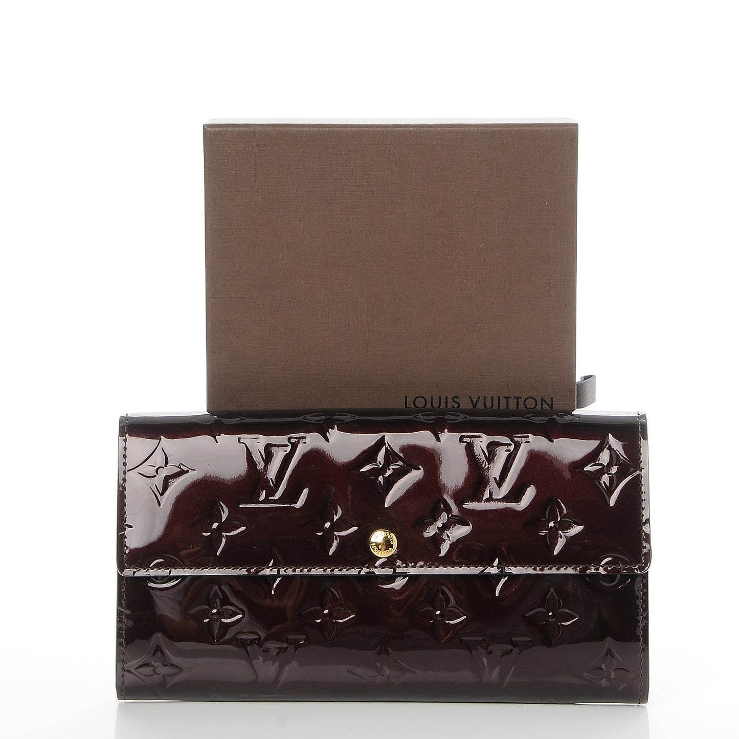 Vernis Sarah Wallet Amarante