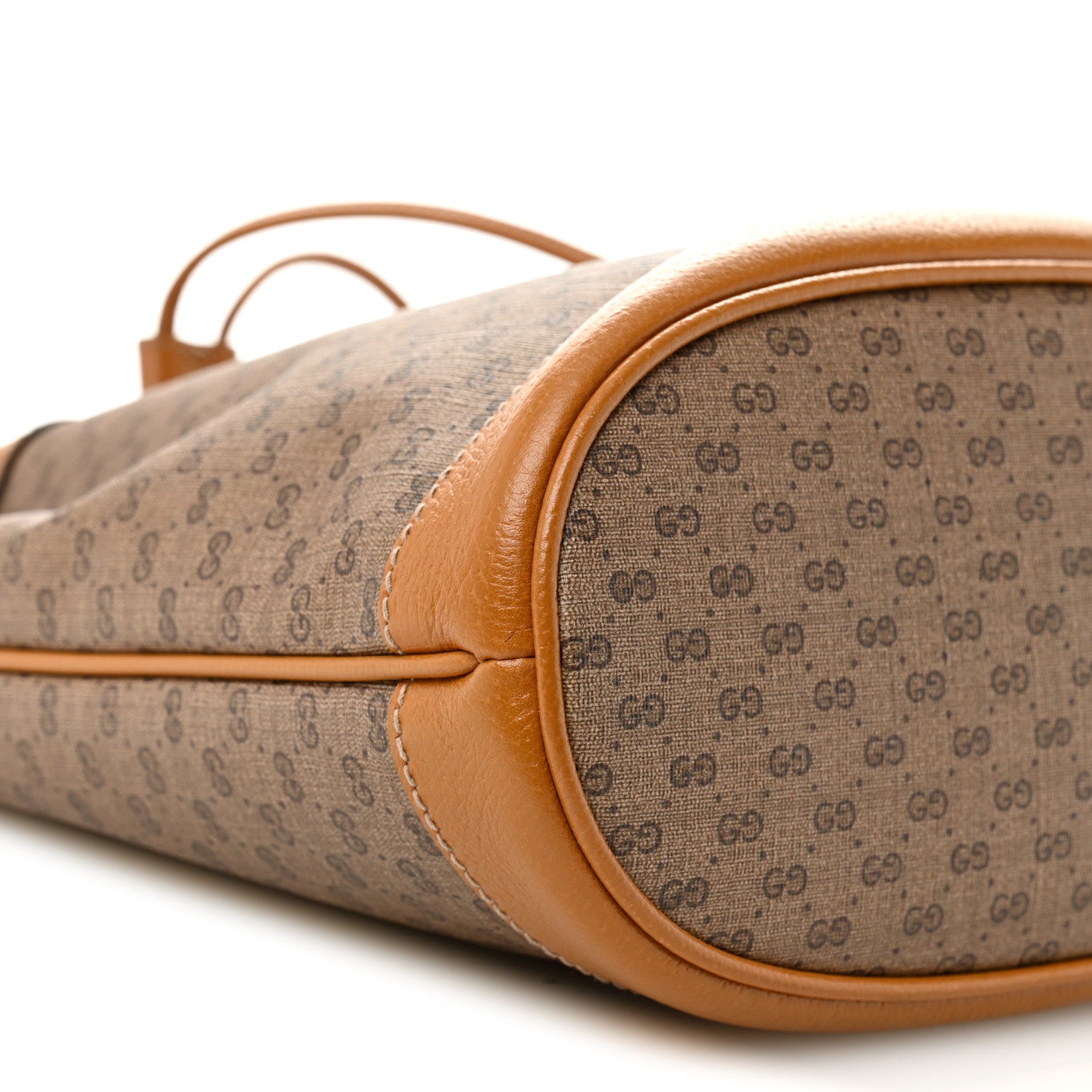 Gucci X DISNEY Mini Vintage GG Supreme Monogram Bucket Bag Beige Vintage Sun Oil 9 of 11