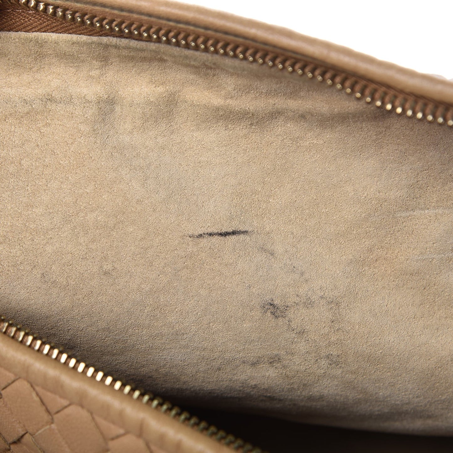 Nappa Intrecciato Large Veneta Hobo Camel